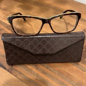 Gucci prescription frames.